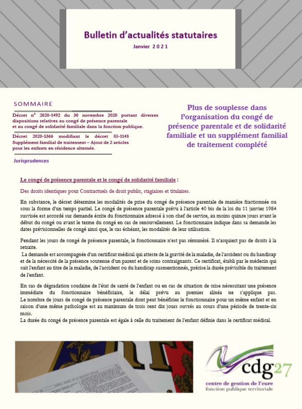 page 1 bulletin janvier
