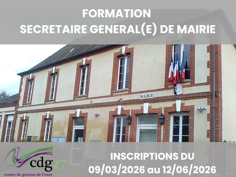 (Sous réserve du financement de la Région Normandie)



&nbsp;
Le Centre de Gestion de l’Eure propose, depuis 2019, grâce au soutien financier de la 1